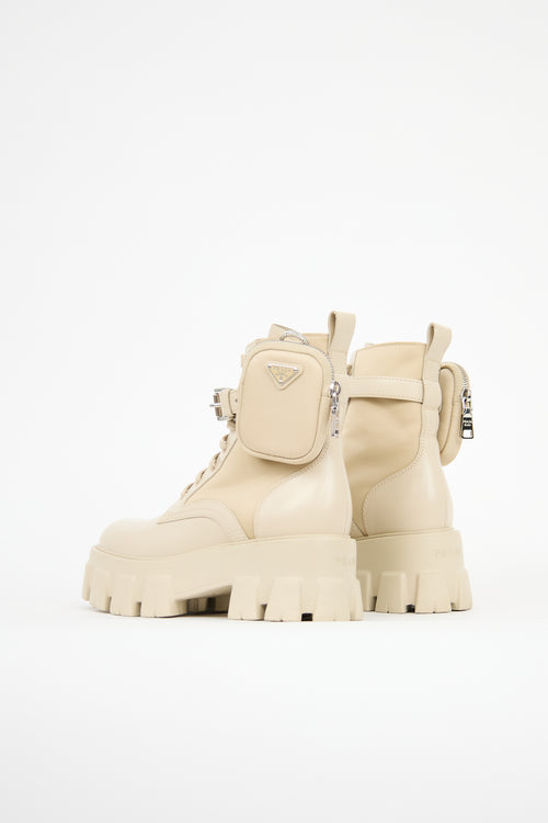 Prada Leather Monolith Boot