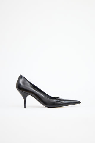 Prada Leather Pointed Pump