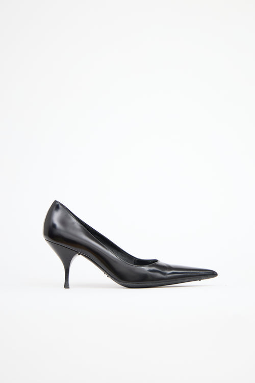 Prada Leather Pointed Pump