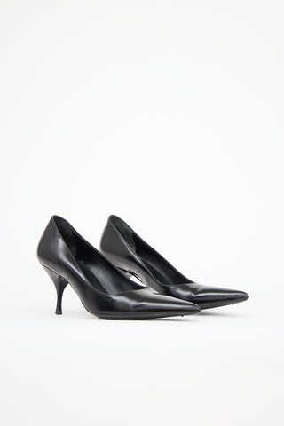 Prada Leather Pointed Pump