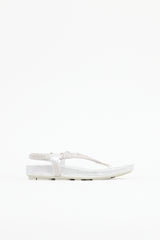 Prada Leather Slingback Sandal