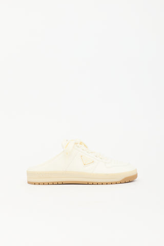 Prada Leather Sneaker Mule