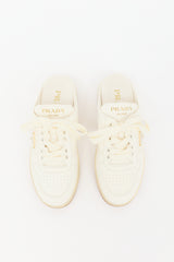 Prada Leather Sneaker Mule