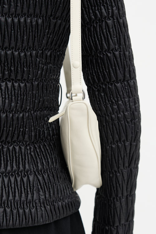 Prada Leather Triangle Shoulder Bag