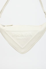 Prada Leather Triangle Shoulder Bag