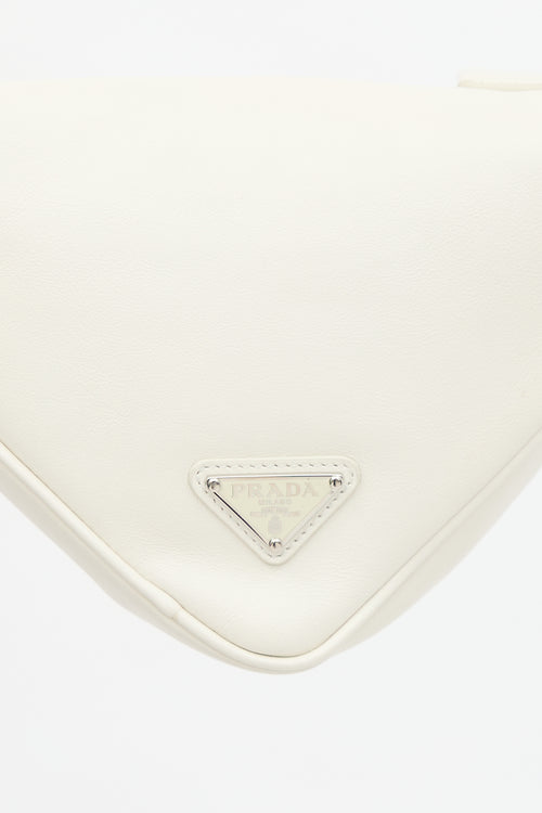 Prada Leather Triangle Shoulder Bag