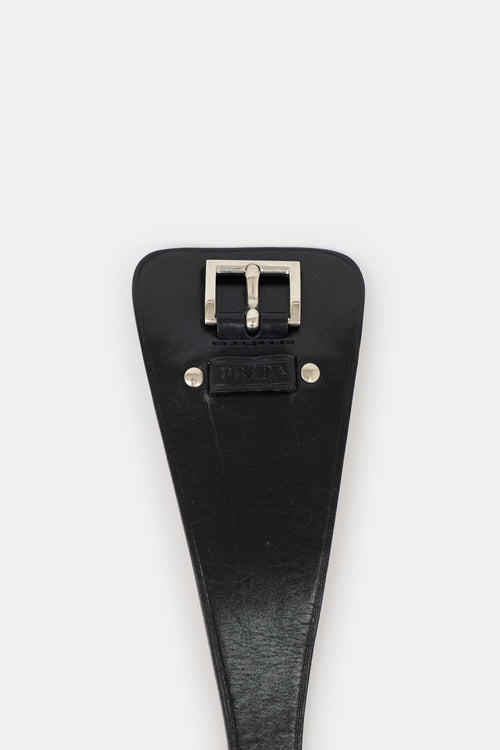 Prada Leather Wrap Around Belt