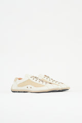 Prada Leather & Mesh Sneaker