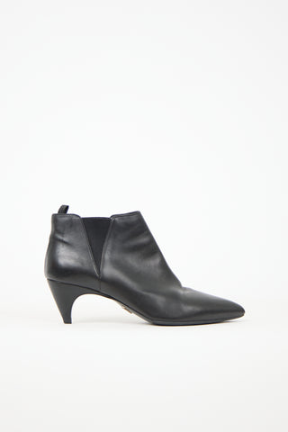 Prada Leather Chelsea Bootie