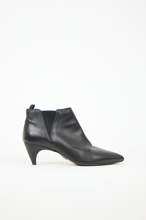 Prada Leather Chelsea Bootie