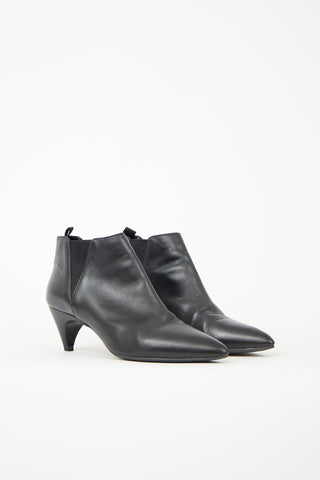 Prada Leather Chelsea Bootie
