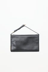 Prada Leather Bow Clutch Bag
