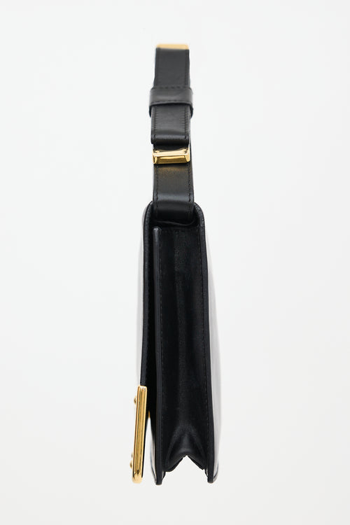 Prada Leather Bow Clutch Bag