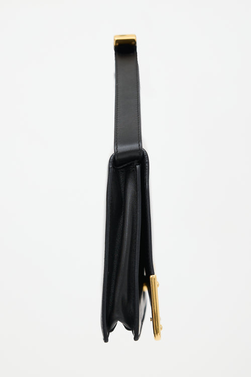 Prada Leather Bow Clutch Bag