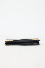 Prada Leather Bow Clutch Bag