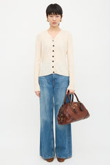 Prada Leather Bowling Bag