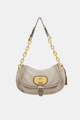 Prada Leather Chain Flap Bag