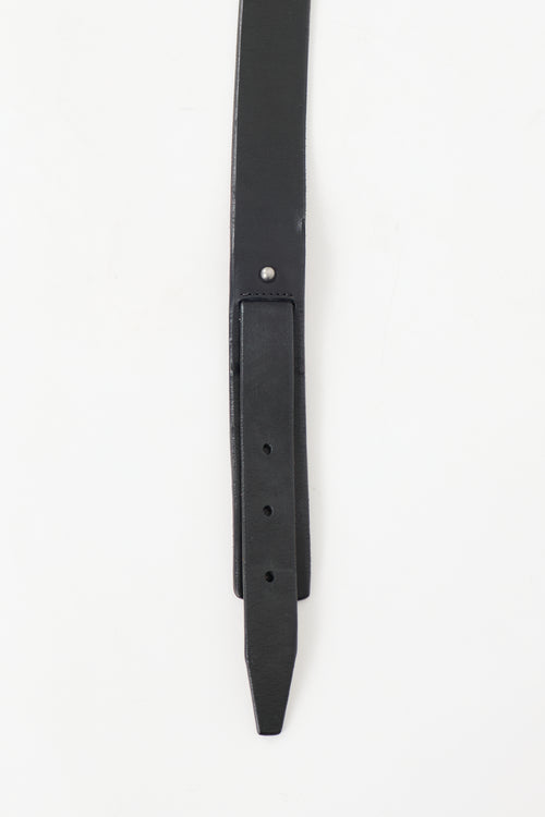 Prada Leather Double Layer Belt