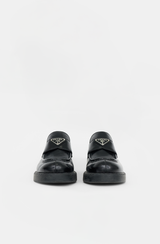 Prada Leather Logo Loafer
