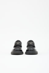Prada Leather Logo Loafer