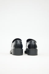 Prada Leather Logo Loafer