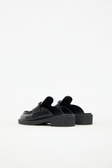 Prada Leather Logo Mule