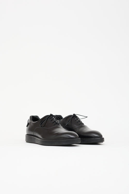 Prada Leather Logo Oxford