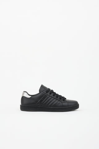 Prada Leather Logo Sneaker