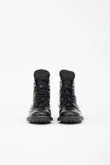 Prada Leather Longwing Brogue Boot