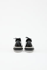 Prada Leather Longwing Platform Oxford