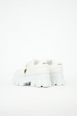 Prada Leather Monolith Platform Sneaker