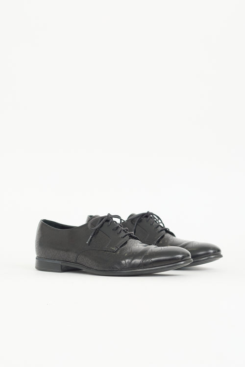 Prada Leather Perforated Derby