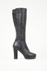 Prada Leather Platform Boot