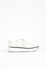 Prada Leather Platform Sneaker