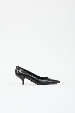 Prada Leather Pointed Pump