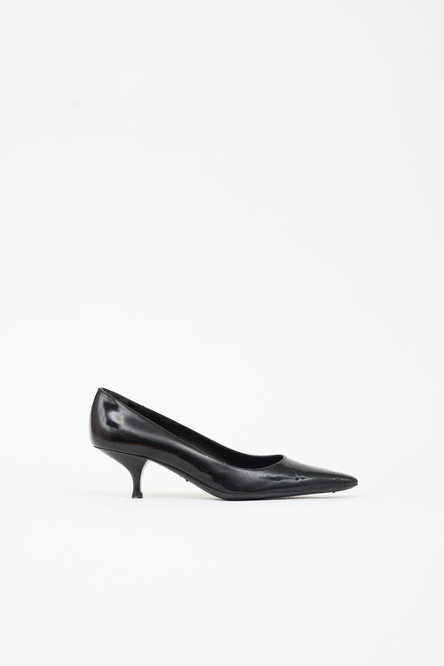 Prada Leather Pointed Pump