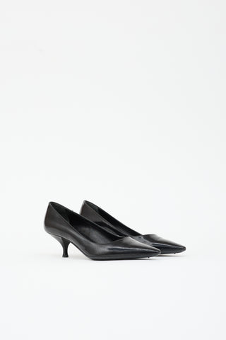 Prada Leather Pointed Pump