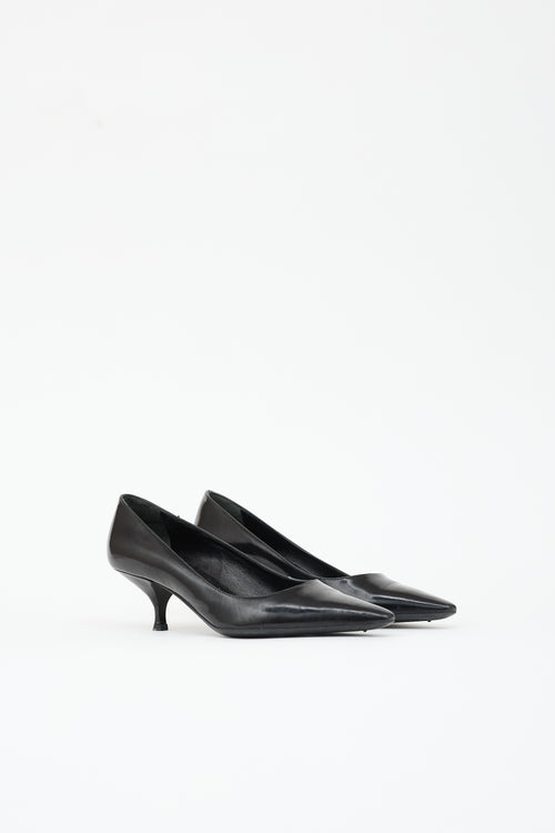 Prada Leather Pointed Pump