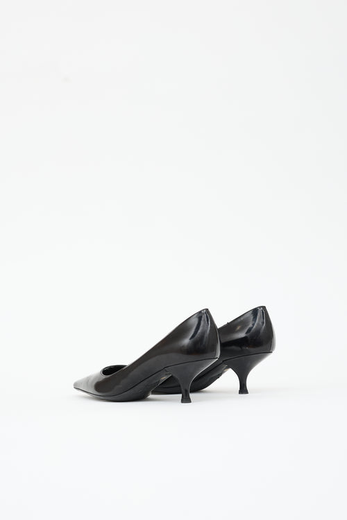 Prada Leather Pointed Pump
