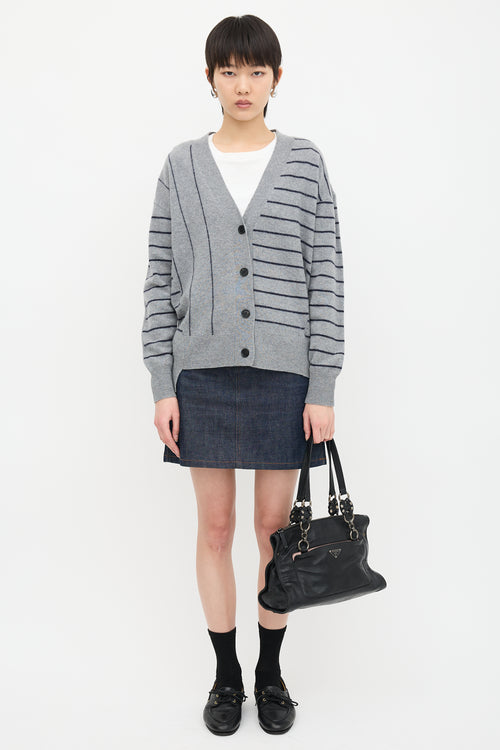 Prada Leather Screw Bag