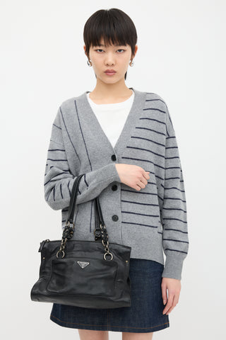 Prada Leather Screw Bag