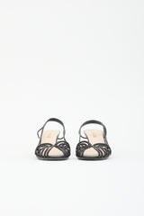 Prada Leather Slingback Sandal