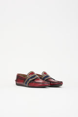 Prada Leather Slip On Loafer