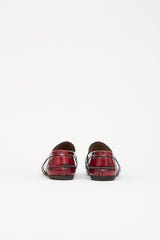 Prada Leather Slip On Loafer