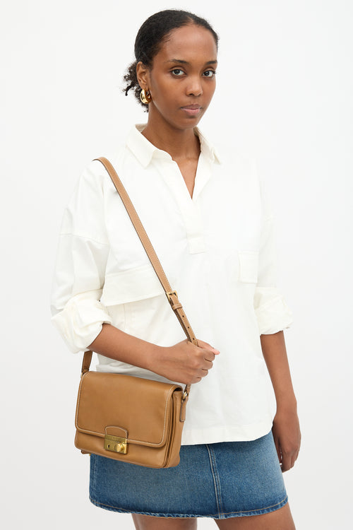 Prada Leather Sound Crossbody Bag