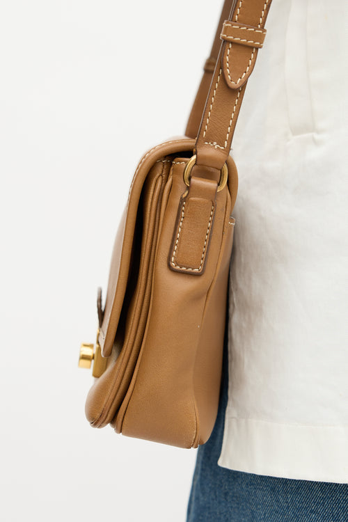 Prada Leather Sound Crossbody Bag