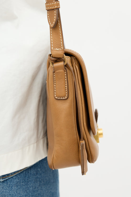 Prada Leather Sound Crossbody Bag