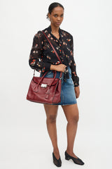 Prada Leather Sound Tote Bag