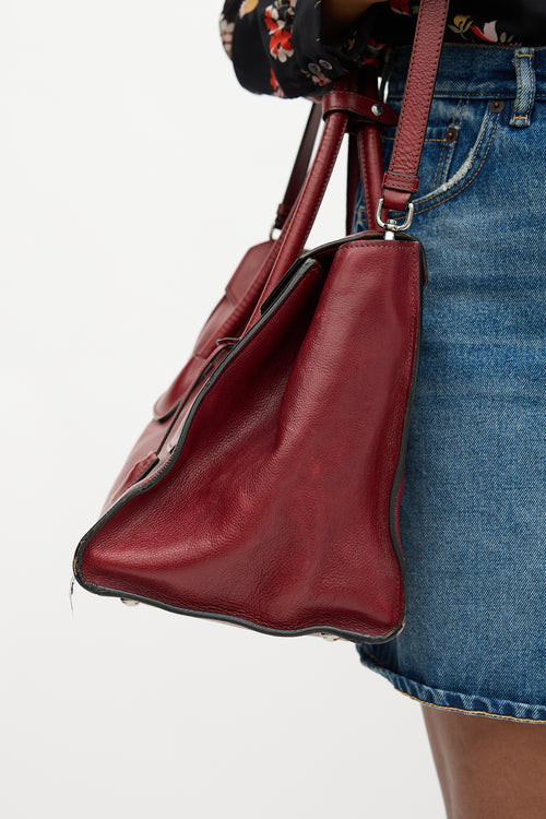 Prada Leather Sound Tote Bag