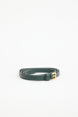 Prada Leather Thin Belt